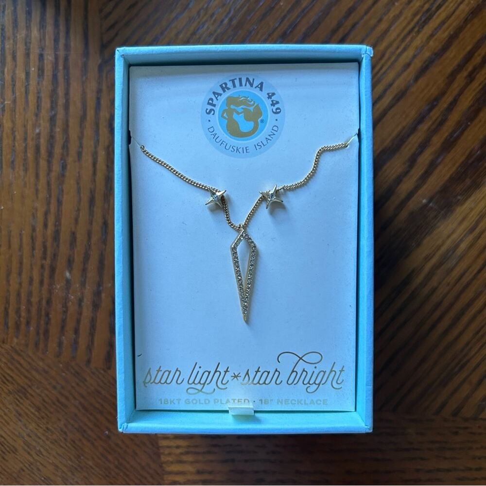 NWT *RETIRED STYLE* Spartina Star Light Star Bright Necklace